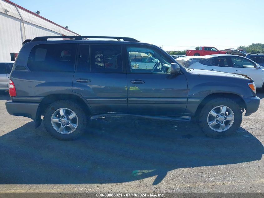 2005 Toyota Land Cruiser V8 VIN: JTEHT05JX52079504 Lot: 39885021