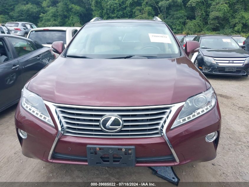 2013 Lexus Rx 350 VIN: 2T2BK1BA9DC225006 Lot: 39885022