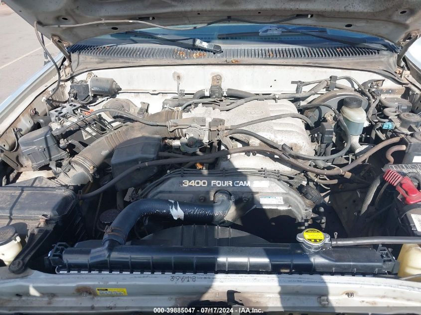 2001 Toyota Tacoma Prerunner V6 VIN: 5TEGN92N41Z867836 Lot: 39885047