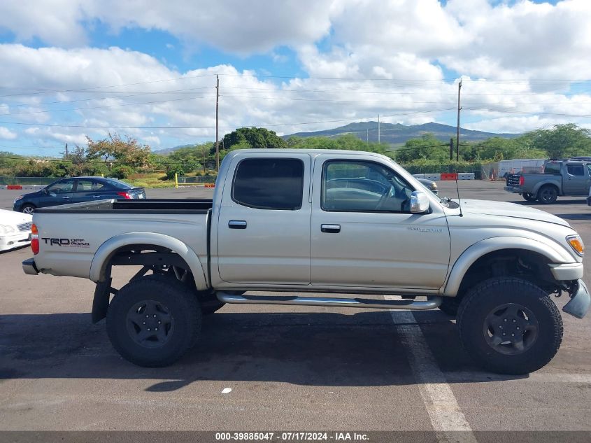 2001 Toyota Tacoma Prerunner V6 VIN: 5TEGN92N41Z867836 Lot: 39885047