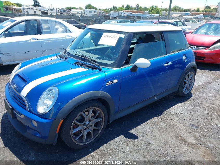 2006 Mini Cooper S VIN: WMWRE33526TL24346 Lot: 39885053