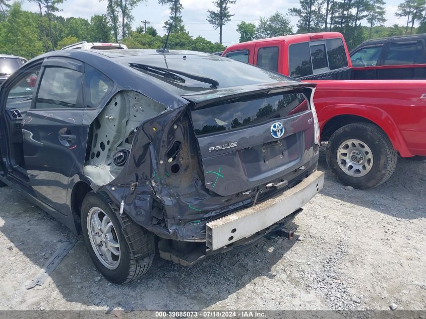 2010 Toyota Prius Iv VIN: JTDKN3DU3A0109840 Lot: 39885073