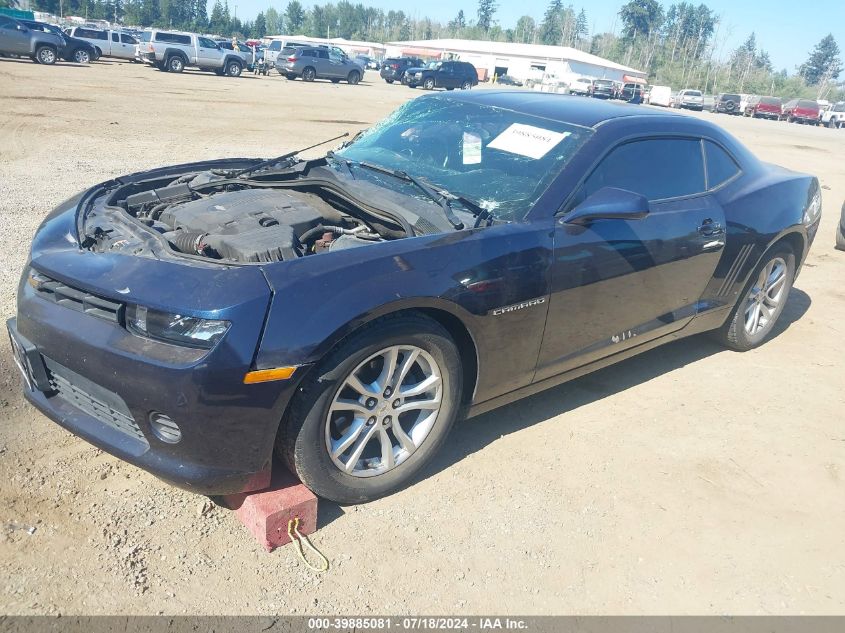 2015 Chevrolet Camaro 2Ls VIN: 2G1FB1E35F9178877 Lot: 39885081