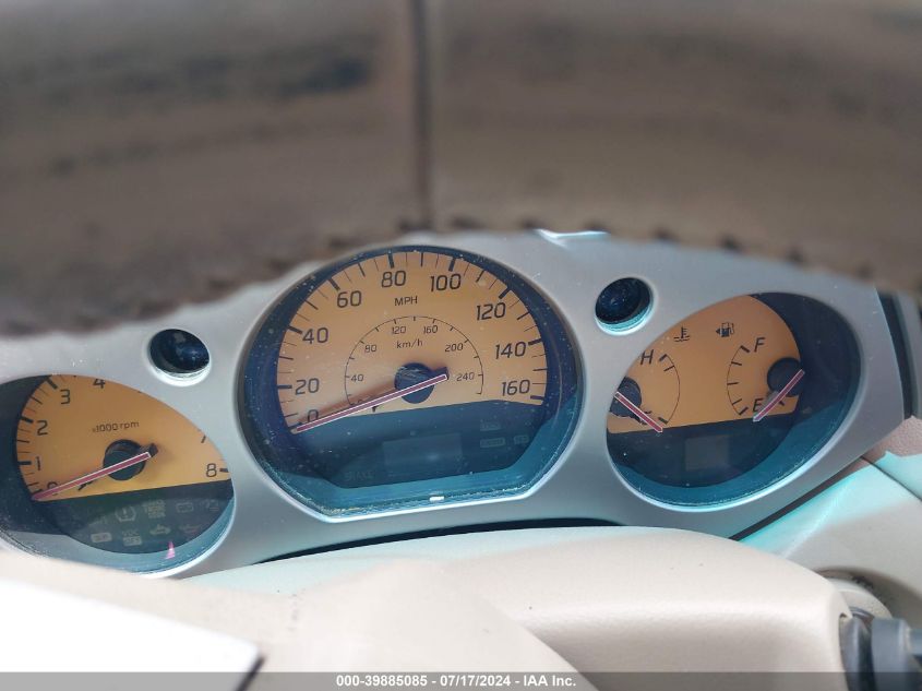 2005 Nissan Murano Sl VIN: JN8AZ08W65W444110 Lot: 39885085