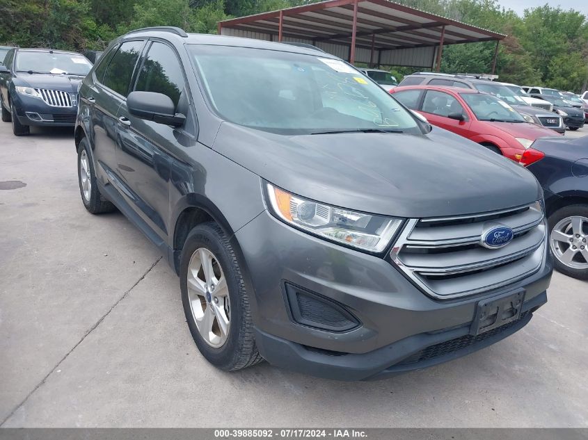 2015 Ford Edge Se VIN: 2FMTK3G99FBB96178 Lot: 40768379