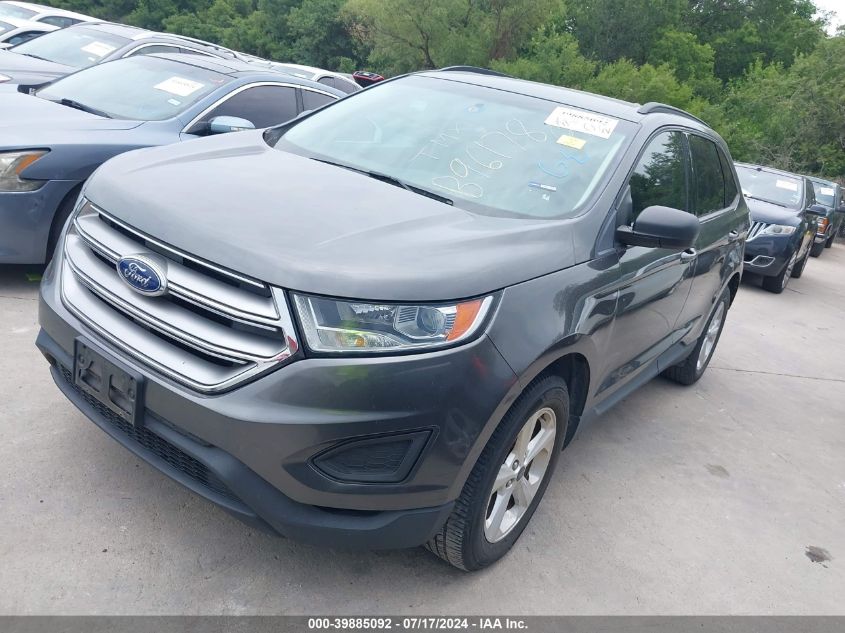 2015 Ford Edge Se VIN: 2FMTK3G99FBB96178 Lot: 40768379