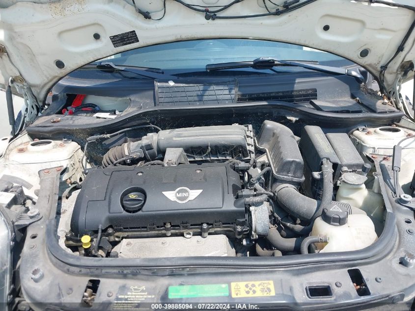 2010 Mini Cooper Clubman VIN: WMWML3C53ATX37837 Lot: 39885094