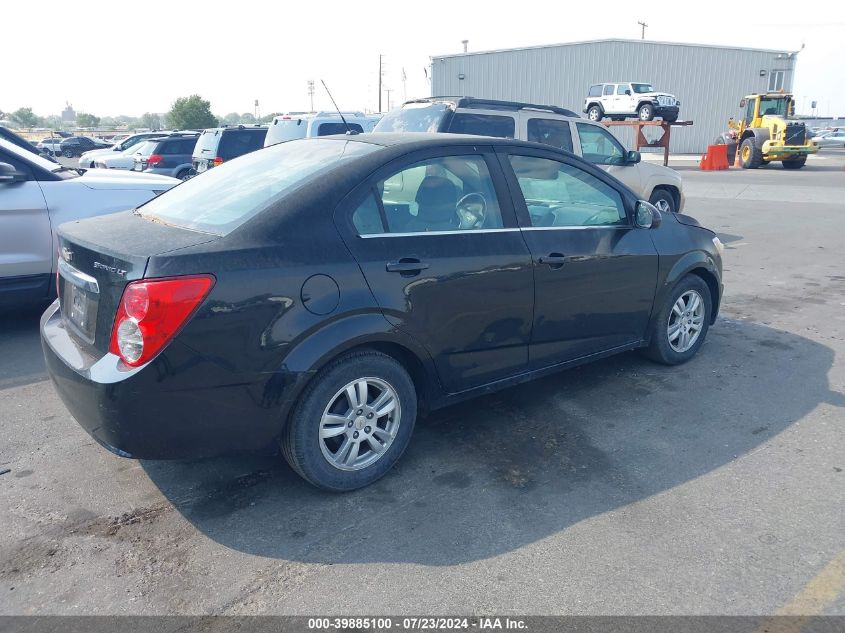 2012 Chevrolet Sonic 2Lt VIN: 1G1JC5SH9C4140288 Lot: 39885100