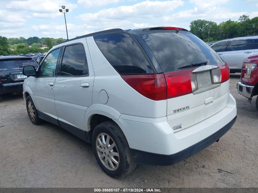 2006 Buick Rendezvous Cx/Cxl VIN: 3G5DB03L96S535936 Lot: 39885107