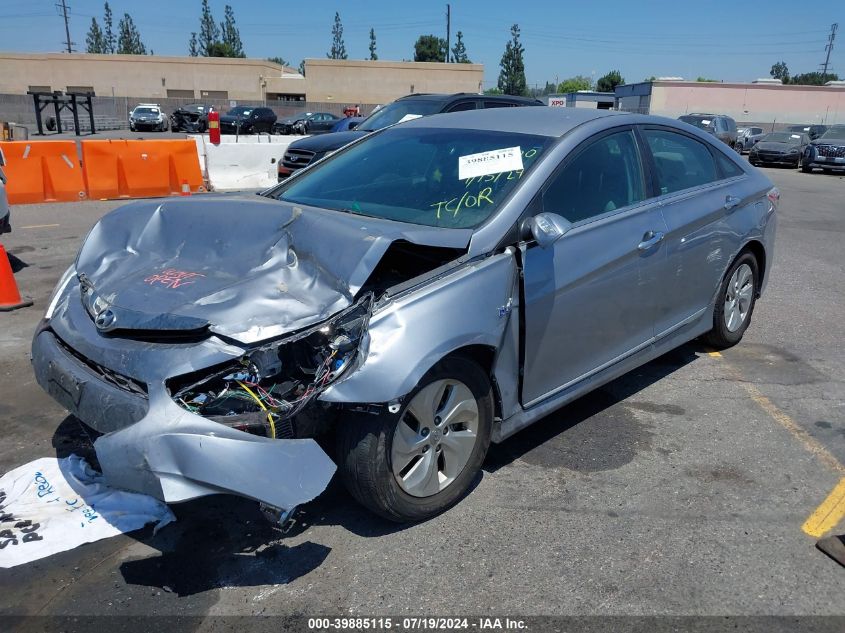 2015 Hyundai Sonata Hybrid VIN: KMHEC4A42FA139454 Lot: 39885115