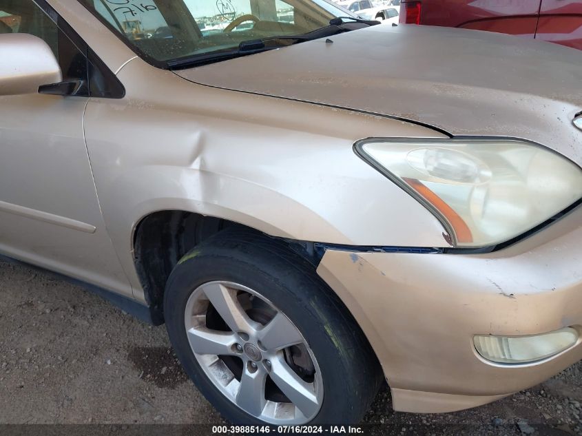 2007 Lexus Rx 350 VIN: JTJGK31U770004629 Lot: 39885146