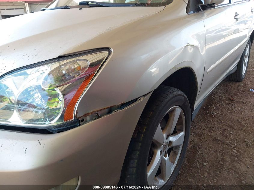 2007 Lexus Rx 350 VIN: JTJGK31U770004629 Lot: 39885146