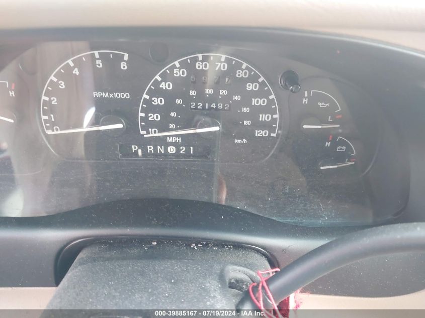 1998 Ford Explorer Eddie Bauer/Limited/Xl/Xlt VIN: 1FMZU34EXWZB04742 Lot: 39885167