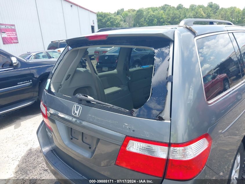 2007 Honda Odyssey Ex-L VIN: 5FNRL38737B433261 Lot: 39885171