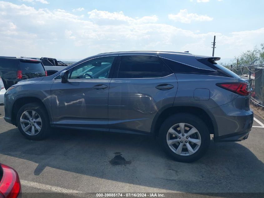 2017 Lexus Rx 350 VIN: 2T2ZZMCAXHC091493 Lot: 39885174