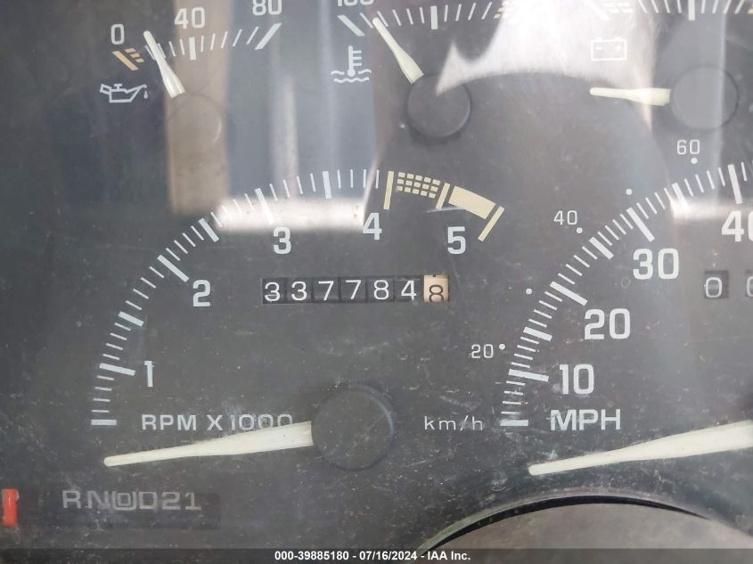 1994 Chevrolet Gmt-400 C1500 VIN: 2GCEC19Z8R1270356 Lot: 39885180