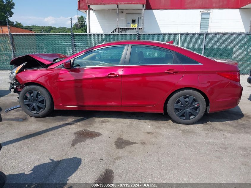 2012 Hyundai Sonata Gls VIN: 5NPEB4AC7CH336879 Lot: 39885205