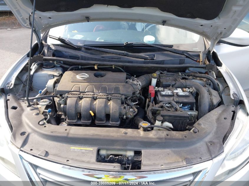 2013 Nissan Sentra S VIN: 3N1AB7AP9DL651058 Lot: 39885209