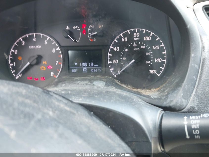 2013 Nissan Sentra S VIN: 3N1AB7AP9DL651058 Lot: 39885209