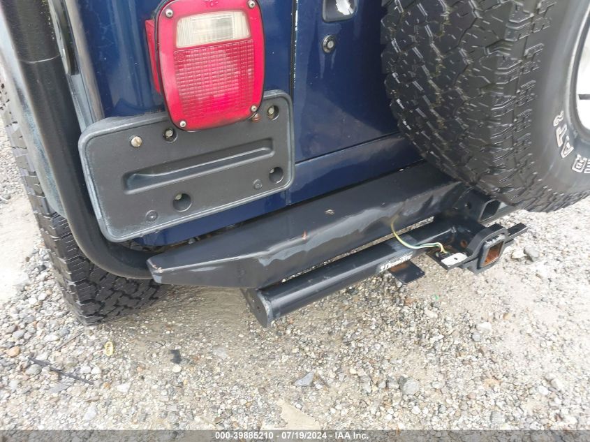 2000 Jeep Wrangler Sport VIN: 1J4FA49SXYP714766 Lot: 39885210