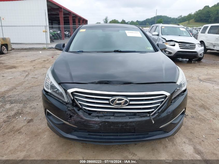 2016 Hyundai Sonata Se VIN: 5NPE24AF6GH371607 Lot: 39885223