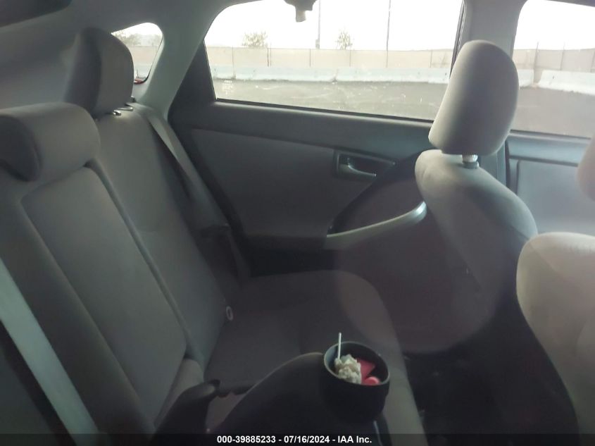 2012 Toyota Prius Two VIN: JTDKN3DU3C5476758 Lot: 39885233