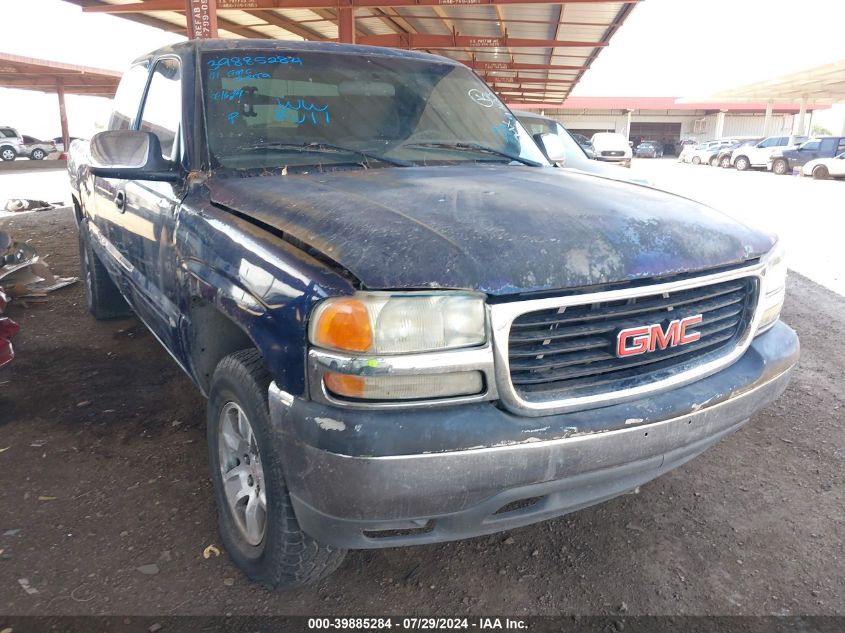 2001 GMC Sierra 1500 Sl/Sle VIN: 2GTEK19V811369103 Lot: 39885284