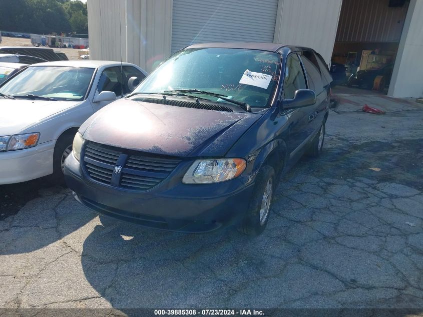 2005 Dodge Caravan Sxt VIN: 1D4GP45RX5B416600 Lot: 39885308