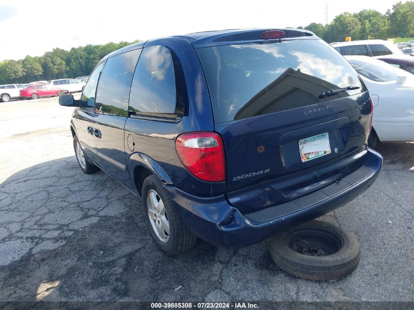 2005 Dodge Caravan Sxt VIN: 1D4GP45RX5B416600 Lot: 39885308