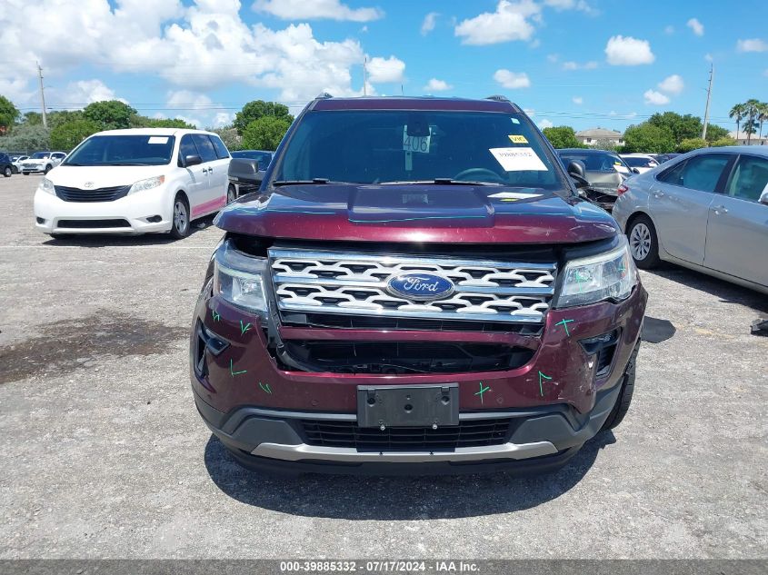 2019 Ford Explorer Xlt VIN: 1FM5K7D84KGB34833 Lot: 39885332