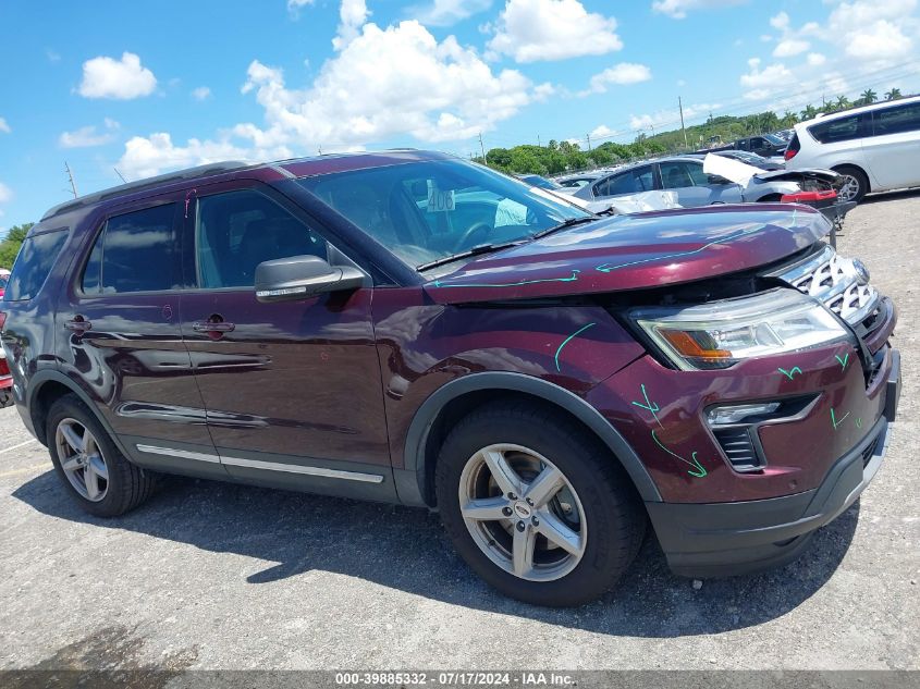 2019 Ford Explorer Xlt VIN: 1FM5K7D84KGB34833 Lot: 39885332