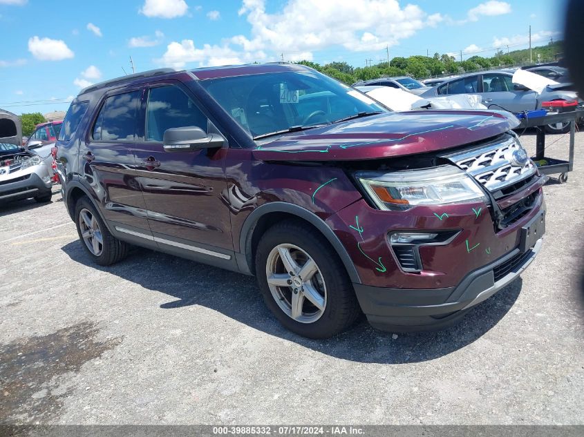 2019 Ford Explorer Xlt VIN: 1FM5K7D84KGB34833 Lot: 39885332