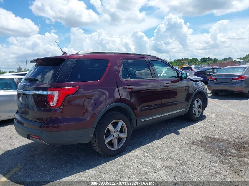 2019 Ford Explorer Xlt VIN: 1FM5K7D84KGB34833 Lot: 39885332