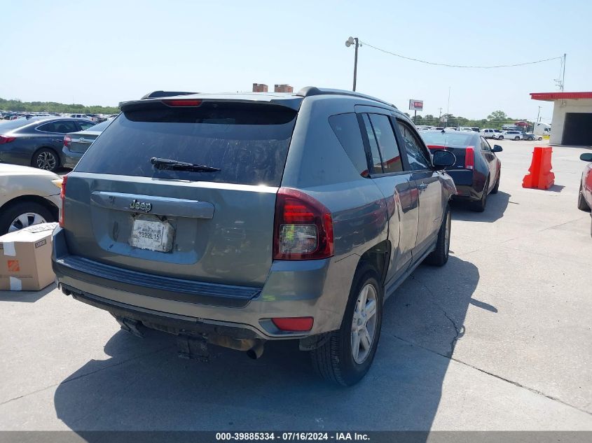 2014 Jeep Compass Sport VIN: 1C4NJCBA9ED593447 Lot: 39885334