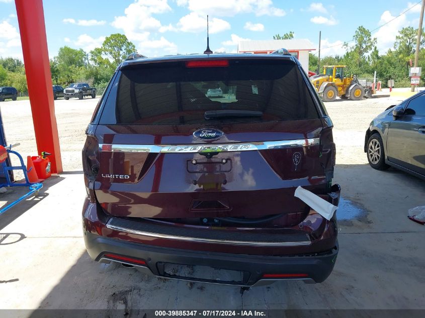 2019 Ford Explorer Limited VIN: 1FM5K7F84KGA69253 Lot: 39885347