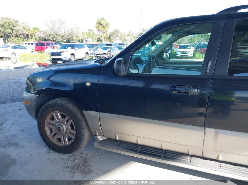 2003 Mercury Mountaineer VIN: 4M2ZU66K93UJ04727 Lot: 39885352