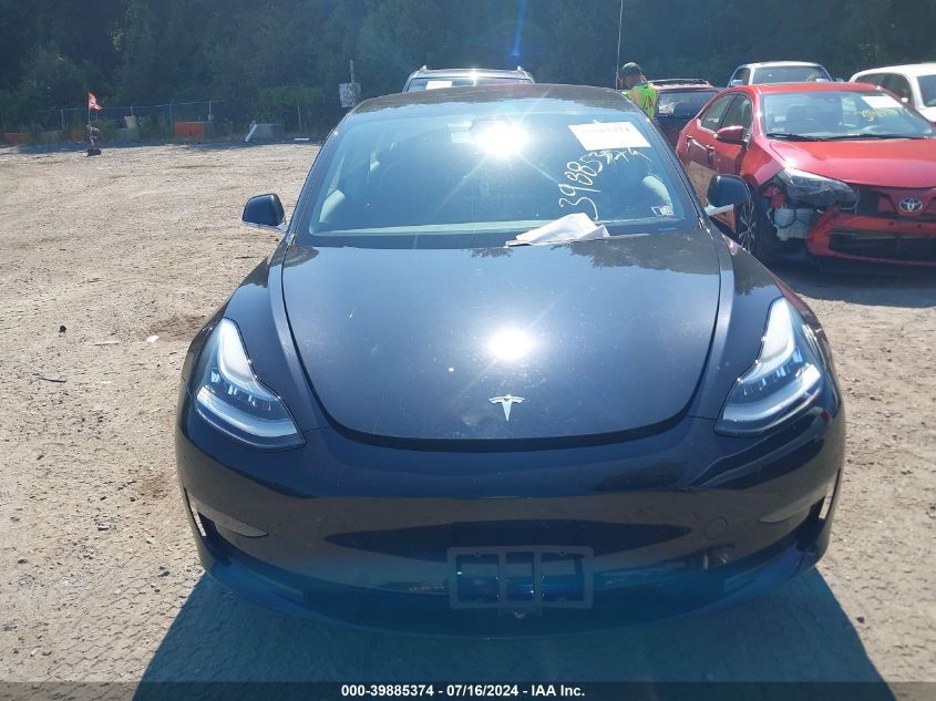 2018 Tesla Model 3 Long Range/Performance VIN: 5YJ3E1EB6JF095018 Lot: 39885374