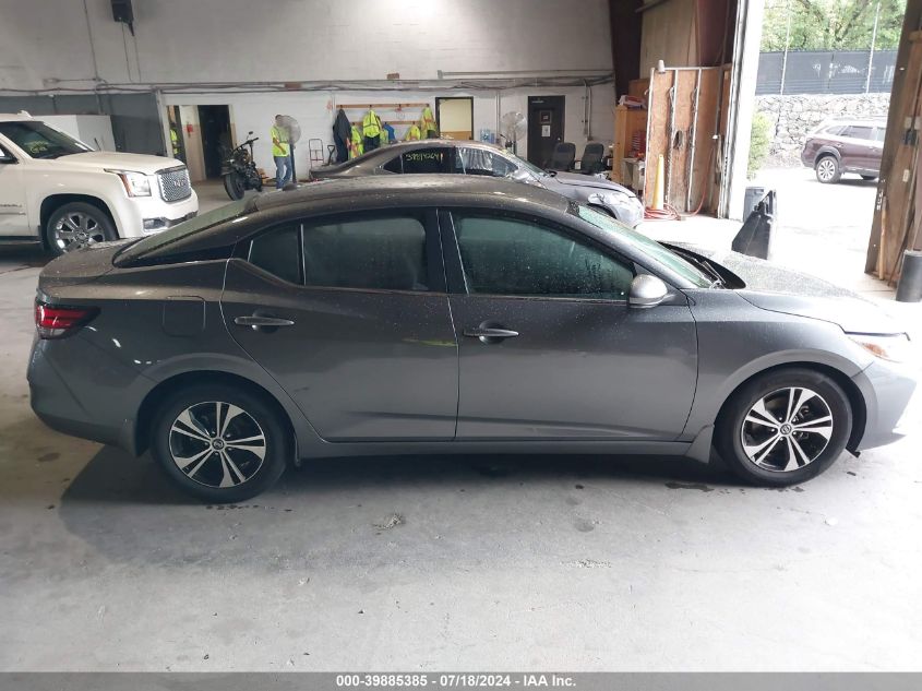 2020 Nissan Sentra Sv VIN: 3N1AB8CV6LY212905 Lot: 39885385