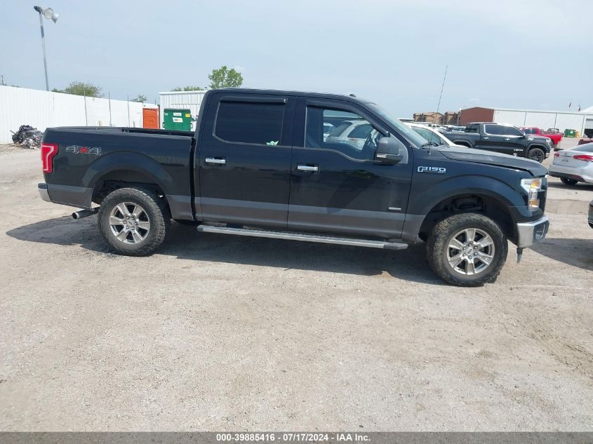 2017 Ford F-150 Xlt VIN: 1FTEW1EG7HKC72092 Lot: 39885416