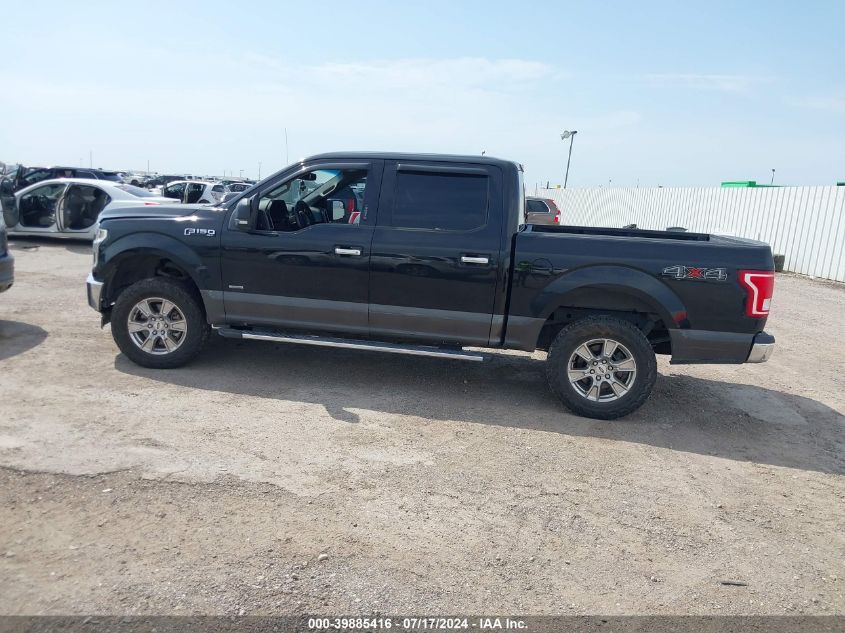 2017 Ford F-150 Xlt VIN: 1FTEW1EG7HKC72092 Lot: 39885416