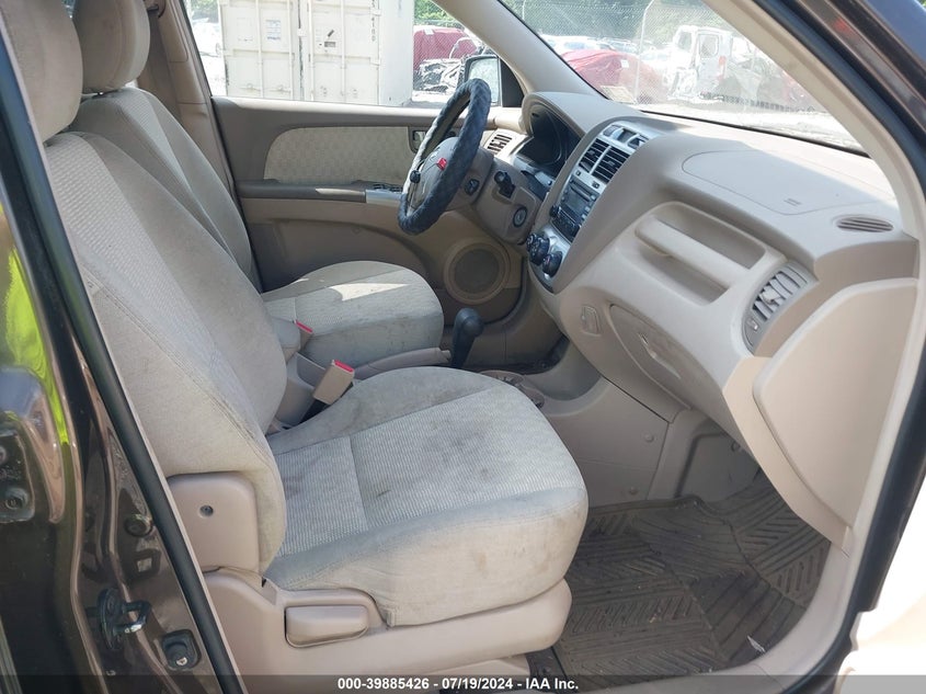 2008 Kia Sportage Lx V6 VIN: KNDJE723087454368 Lot: 39885426