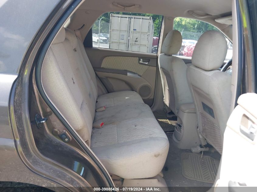 2008 Kia Sportage Lx V6 VIN: KNDJE723087454368 Lot: 39885426