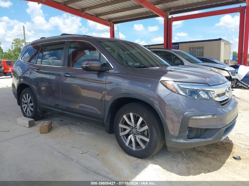 2020 Honda Pilot Awd Ex-L VIN: 5FNYF6H51LB049296 Lot: 39885427