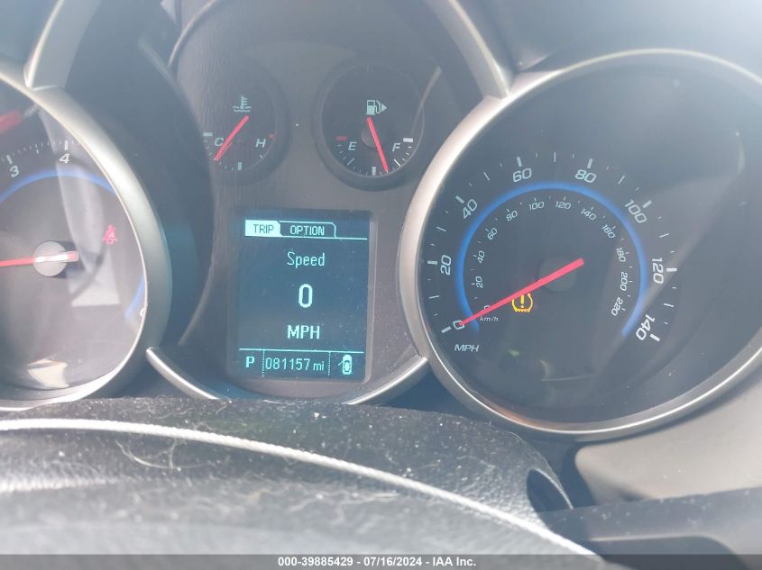 2016 Chevrolet Cruze Limited Ls Auto VIN: 1G1PC5SH7G7219926 Lot: 39885429