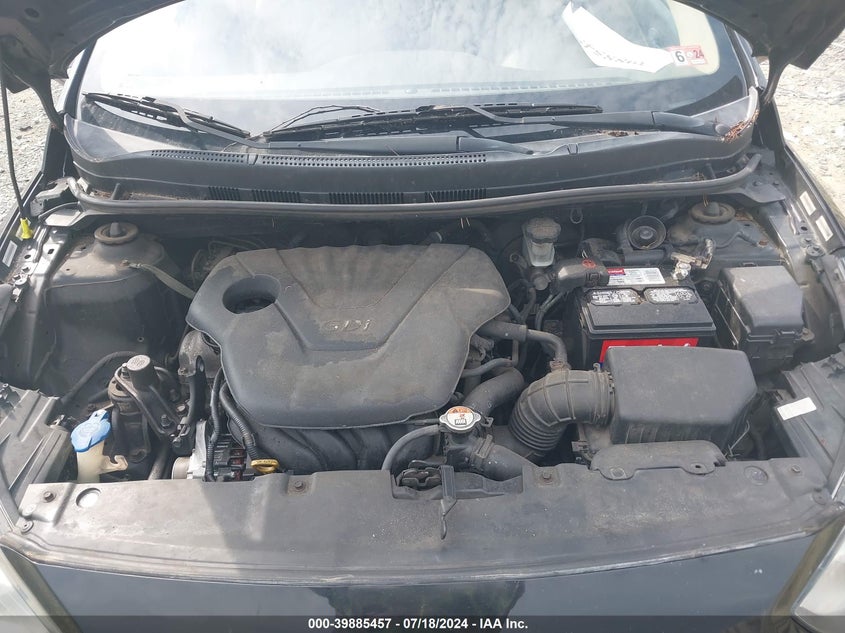 2012 Hyundai Accent Gls VIN: KMHCT4AE6CU167199 Lot: 39885457