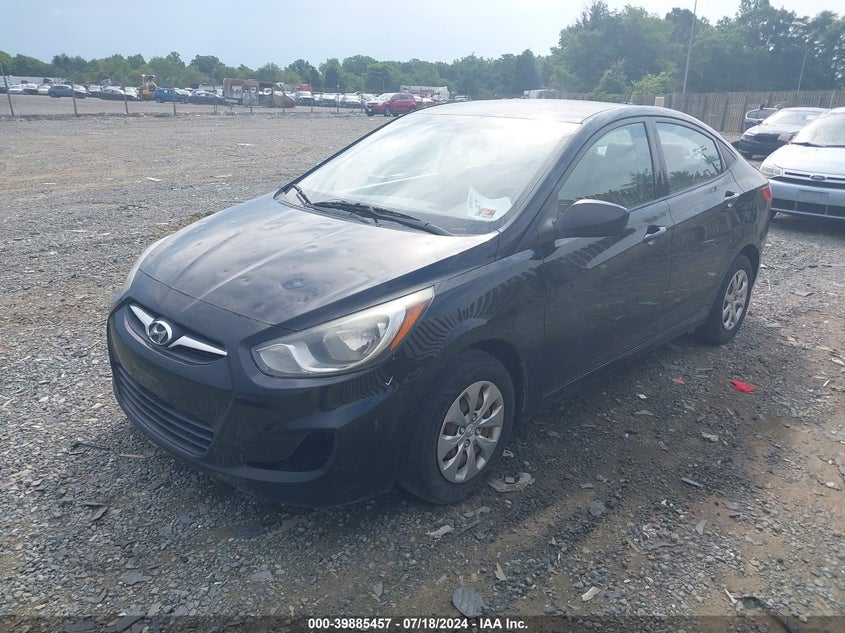 2012 Hyundai Accent Gls VIN: KMHCT4AE6CU167199 Lot: 39885457