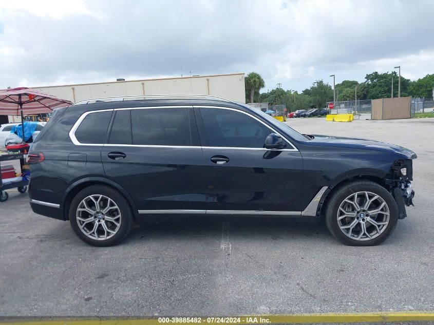 2023 BMW X7 xDrive40I VIN: 5UX23EM00P9P67309 Lot: 39885482