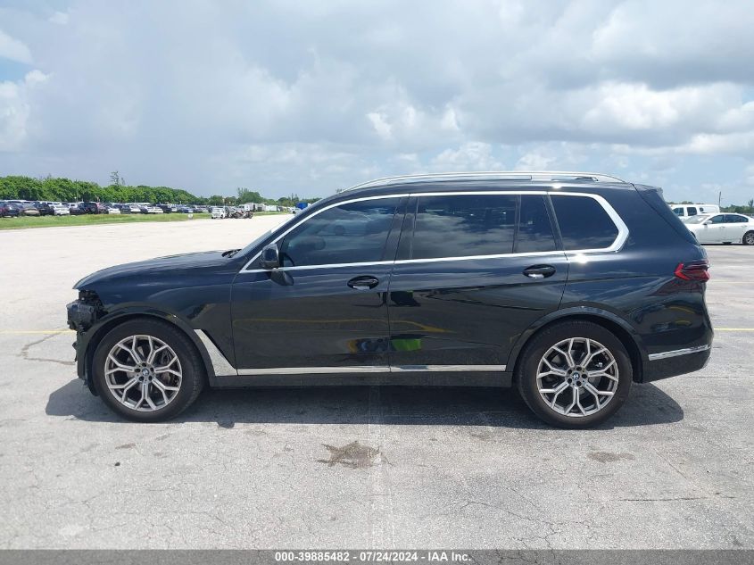 2023 BMW X7 xDrive40I VIN: 5UX23EM00P9P67309 Lot: 39885482