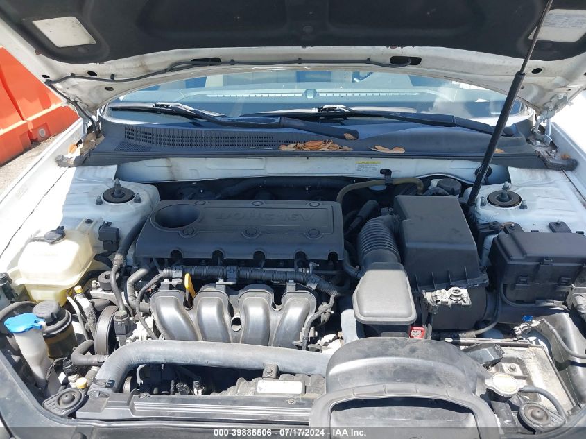 2009 Hyundai Sonata Gls VIN: 5NPET46CX9H410326 Lot: 39885506