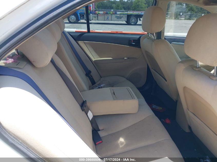 2009 Hyundai Sonata Gls VIN: 5NPET46CX9H410326 Lot: 39885506